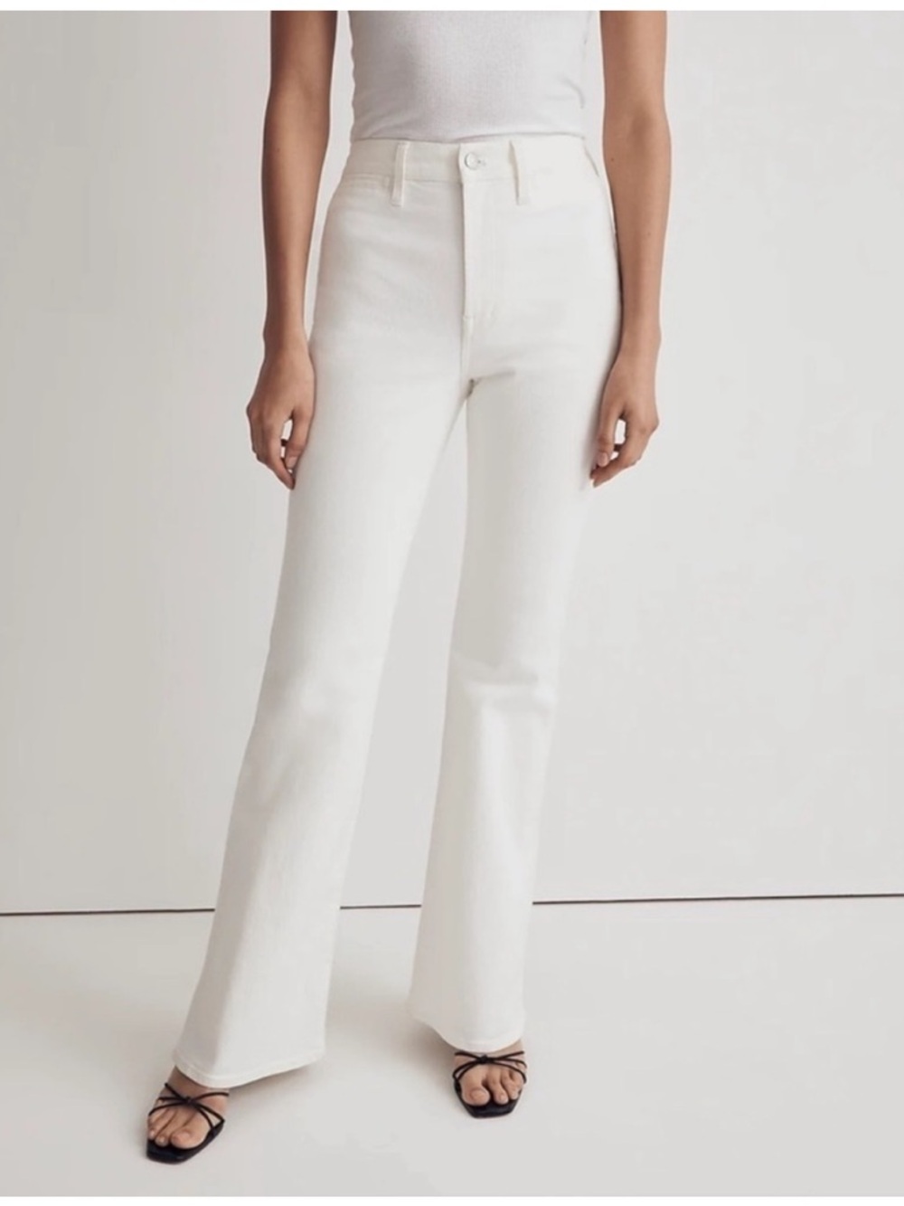 BOGO! Madewell The Perfect Vintage Flare Jean Tile White NJ104 size 32